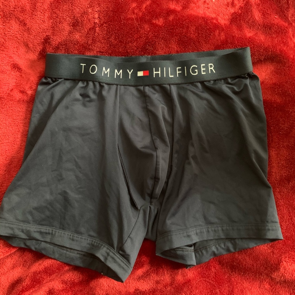 Black Tommy Hilfiger Boxer Briefs